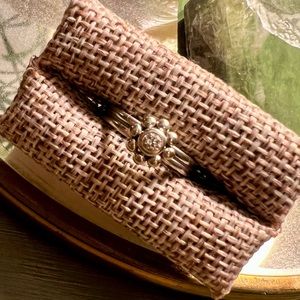 Tiffany & Co. Paloma Picasso 18K Gold Diamond Flower Ring Size 6.5